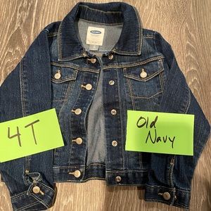4t girls jean jacket